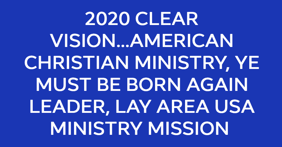 YOU CAN “SEND” TAVEAU OUT…2020 CLEAR VISION AMERICA