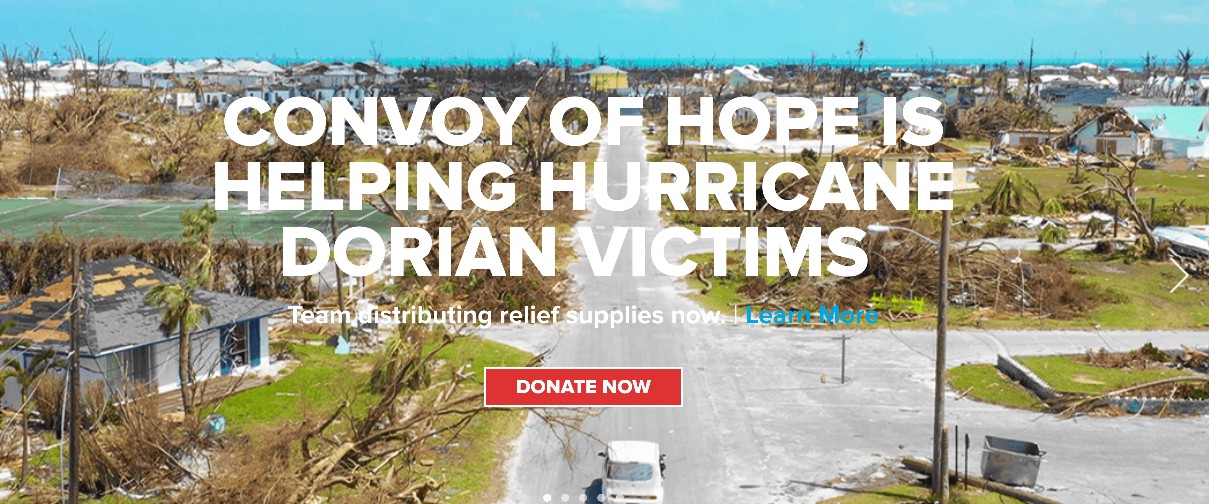 DONATE TO REBUILD THE BAHAMAS