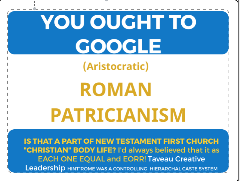 PERSONAL GOOGLE SEARCH: ROMAN PATRICIANISM..IN THE DEPICTION OF THE BODY OF CHRIST