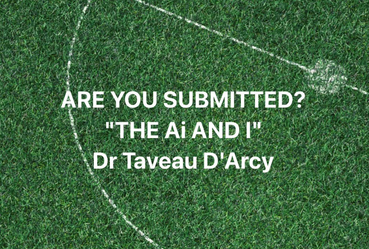 PART 2 (OF 9-10) “THE AI AND I” ARE YOU SUBMITTED? MINISTER JESUS & EPH 5:21